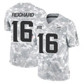 Punc MN.Vikings #16 Will Reichard Player Arctic Camo Salute To Service Limited Game Stitched Jerseys
