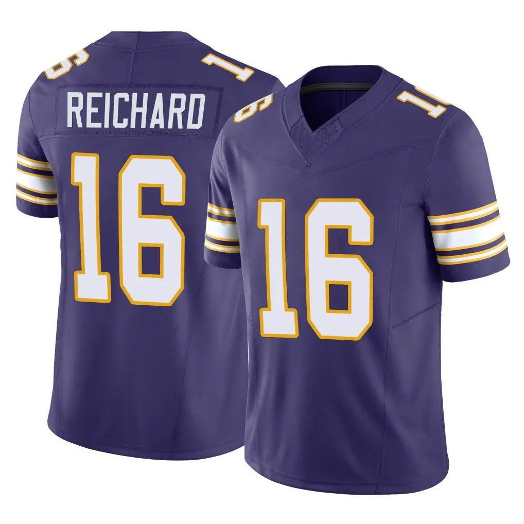 Punc MN.Vikings #16 Will Reichard Player Purple Limited Classic Vapor F.U.S.E. Home Game Stitched Jerseys