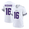 Punc MN.Vikings #16 Will Reichard Player White Alternate Home Game Stitched Jerseys