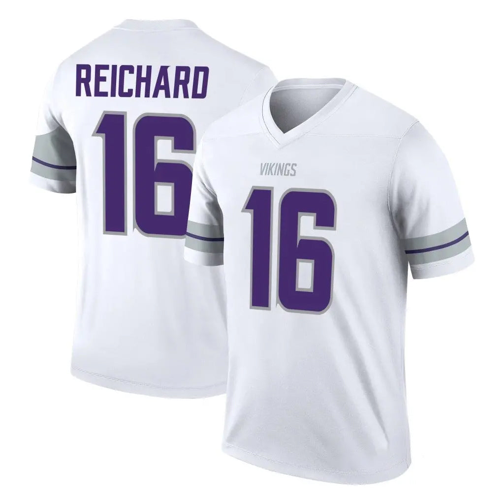 Punc MN.Vikings #16 Will Reichard Player White Alternate Legend Home Game Stitched Jerseys
