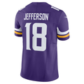 Punc MN.Vikings #18 Justin Jefferson Purple Vapor F.U.S.E. Limited Stitched Jerseys
