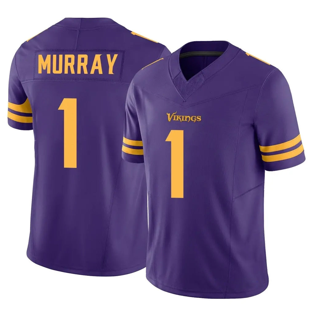 Punc MN.Vikings #1 Kyler Murray Player Purple Limited Alternate Vapor F.U.S.E. Home Game Stitched Jerseys