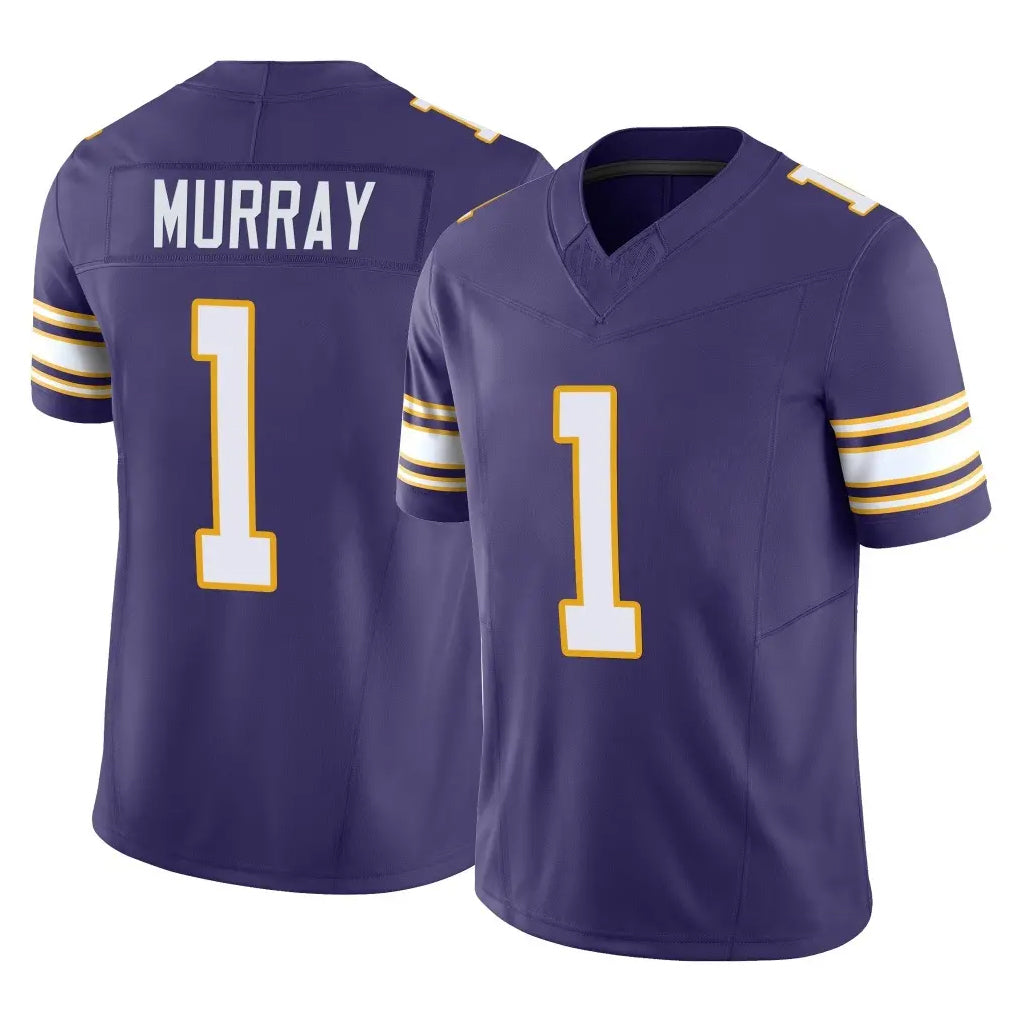 Punc MN.Vikings #1 Kyler Murray Player Purple Limited Classic Vapor F.U.S.E. Home Game Stitched Jerseys