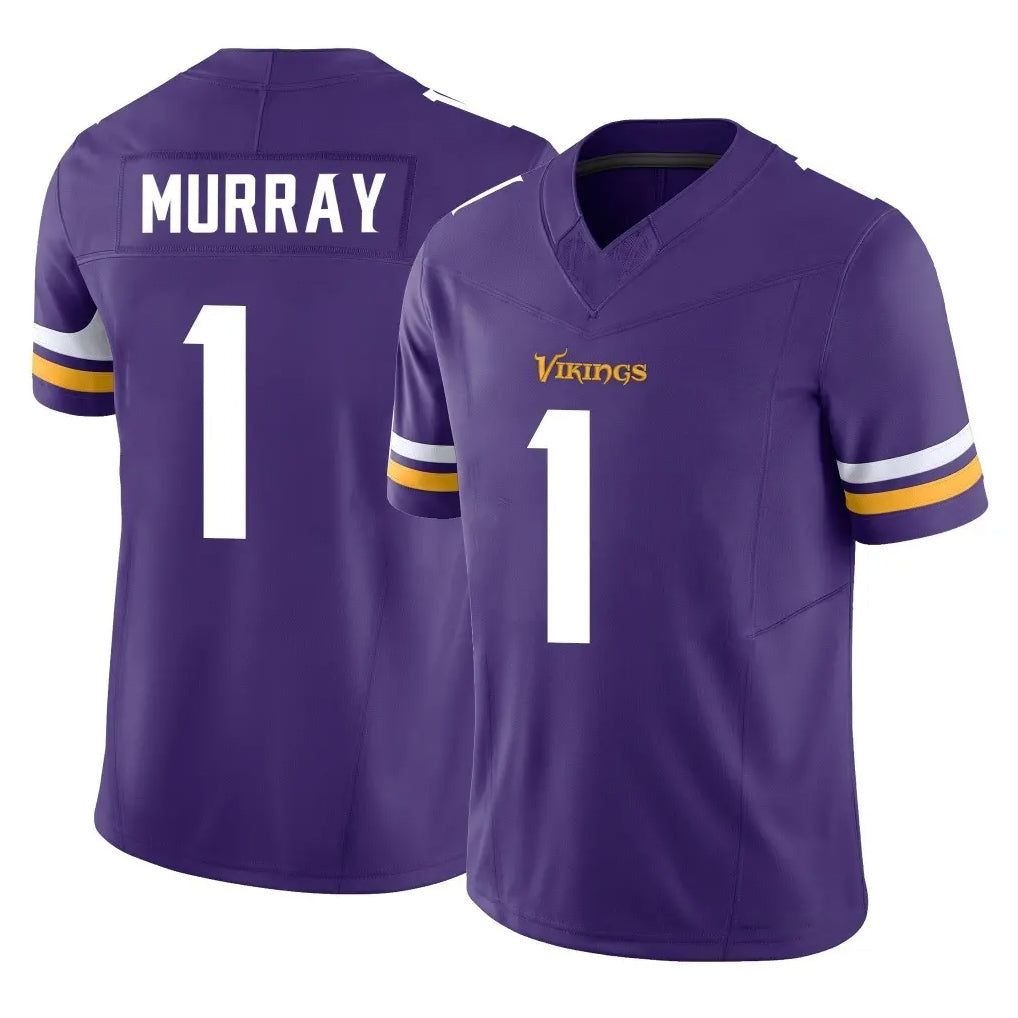 Punc MN.Vikings #1 Kyler Murray Player Purple Limited Vapor F.U.S.E. Home Game Stitched Jerseys