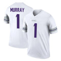 Punc MN.Vikings #1 Kyler Murray Player White Alternate Legend Home Game Stitched Jerseys