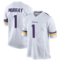 Punc MN.Vikings #1 Kyler Murray Player White Home Game Stitched Jerseys