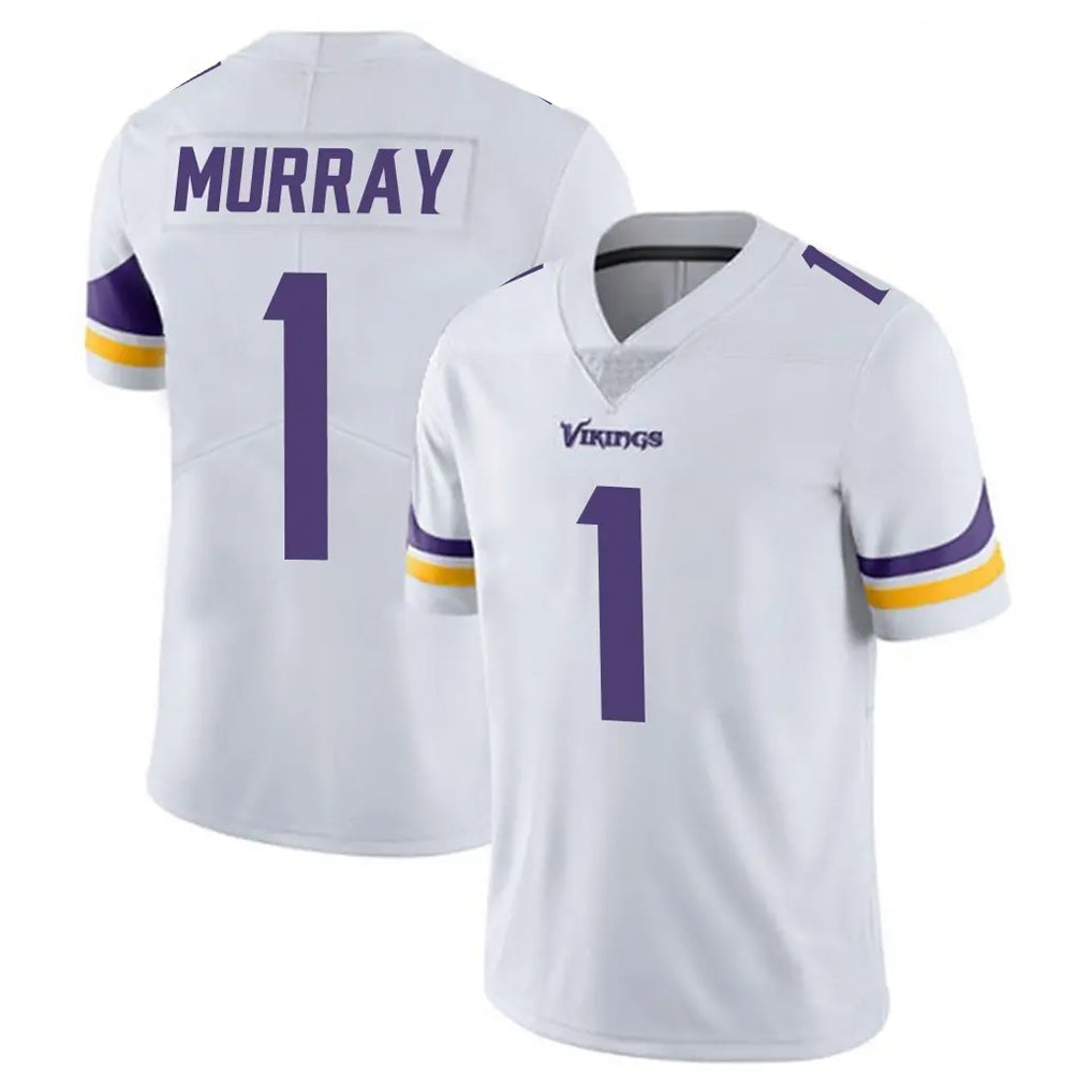 Punc MN.Vikings #1 Kyler Murray Player White Limited Vapor Untouchable Home Game Stitched Jerseys