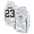 Punc MN.Vikings #23 James Pierre Player Arctic Camo Salute to Service Pullover Hoodies Limited Game Stitched Jerseys