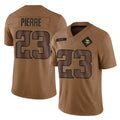 Punc MN.Vikings #23 James Pierre Player Brown Salute To Service Limited Stitched Jerseys