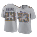 Punc MN.Vikings #23 James Pierre Player Gray Atmosphere Fashion Home Game Stitched Jerseys