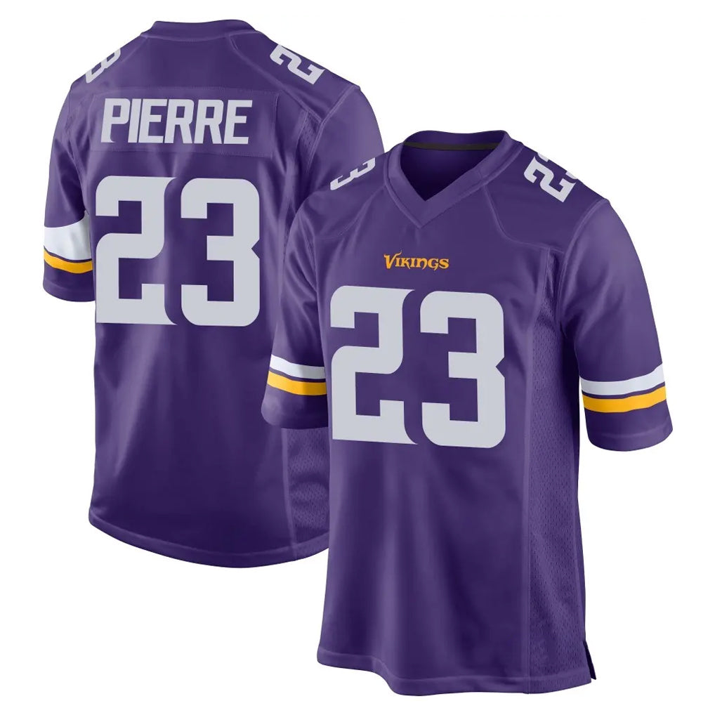 Punc MN.Vikings #23 James Pierre Player Purple Home Game Stitched Jerseys