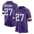 Punc MN.Vikings #27 Jordan Mason Player Purple Home Game Stitched Jerseys