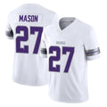 Punc MN.Vikings #27 Jordan Mason Player White Limited Alternate Vapor F.U.S.E. Home Game Stitched Jerseys
