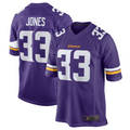 Punc MN.Vikings #33 Aaron Jones Purple Game Player Jersey Stitched American Stitched Jerseys