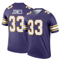 Punc MN.Vikings #33 Aaron Jones Sr. Player Purple Limited Classic Home Game Stitched Jerseys