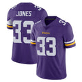 Punc MN.Vikings #33 Aaron Jones Sr. Player Purple Limited Vapor Untouchable Home Game Stitched Jerseys