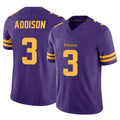 Punc MN.Vikings #3 Jordan Addison Player Purple Limited Alternate Vapor F.U.S.E. Home Game Stitched Jerseys