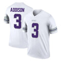 Punc MN.Vikings #3 Jordan Addison Player White Alternate Legend Home Game Stitched Jerseys