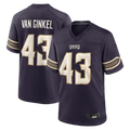 Punc MN.Vikings #43 Andrew Van Ginkel Purple 2026 Rivalries Collection Game Stitched Jerseys