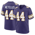 Punc MN.Vikings #44 Josh Metellus Player Purple Classic Home Game Stitched Jerseys