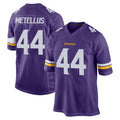 Punc MN.Vikings #44 Josh Metellus Player Purple Home Game Stitched Jerseys