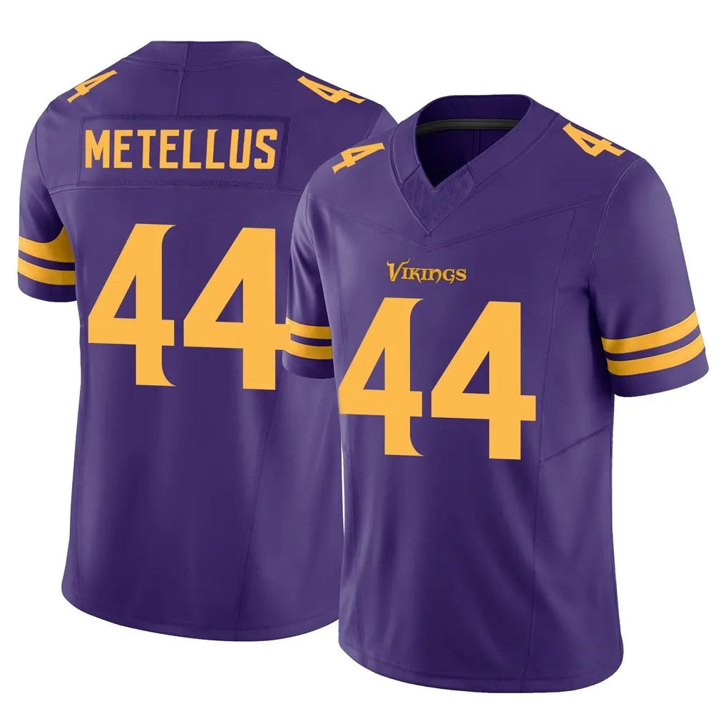 Punc MN.Vikings #44 Josh Metellus Player Purple Limited Alternate Vapor F.U.S.E. Home Game Stitched Jerseys