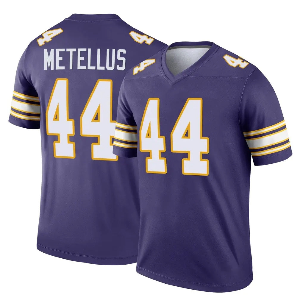Punc MN.Vikings #44 Josh Metellus Player Purple Limited Classic Home Game Stitched Jerseys