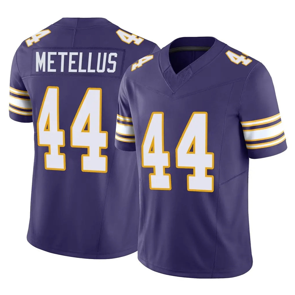 Punc MN.Vikings #44 Josh Metellus Player Purple Limited Classic Vapor F.U.S.E. Home Game Stitched Jerseys