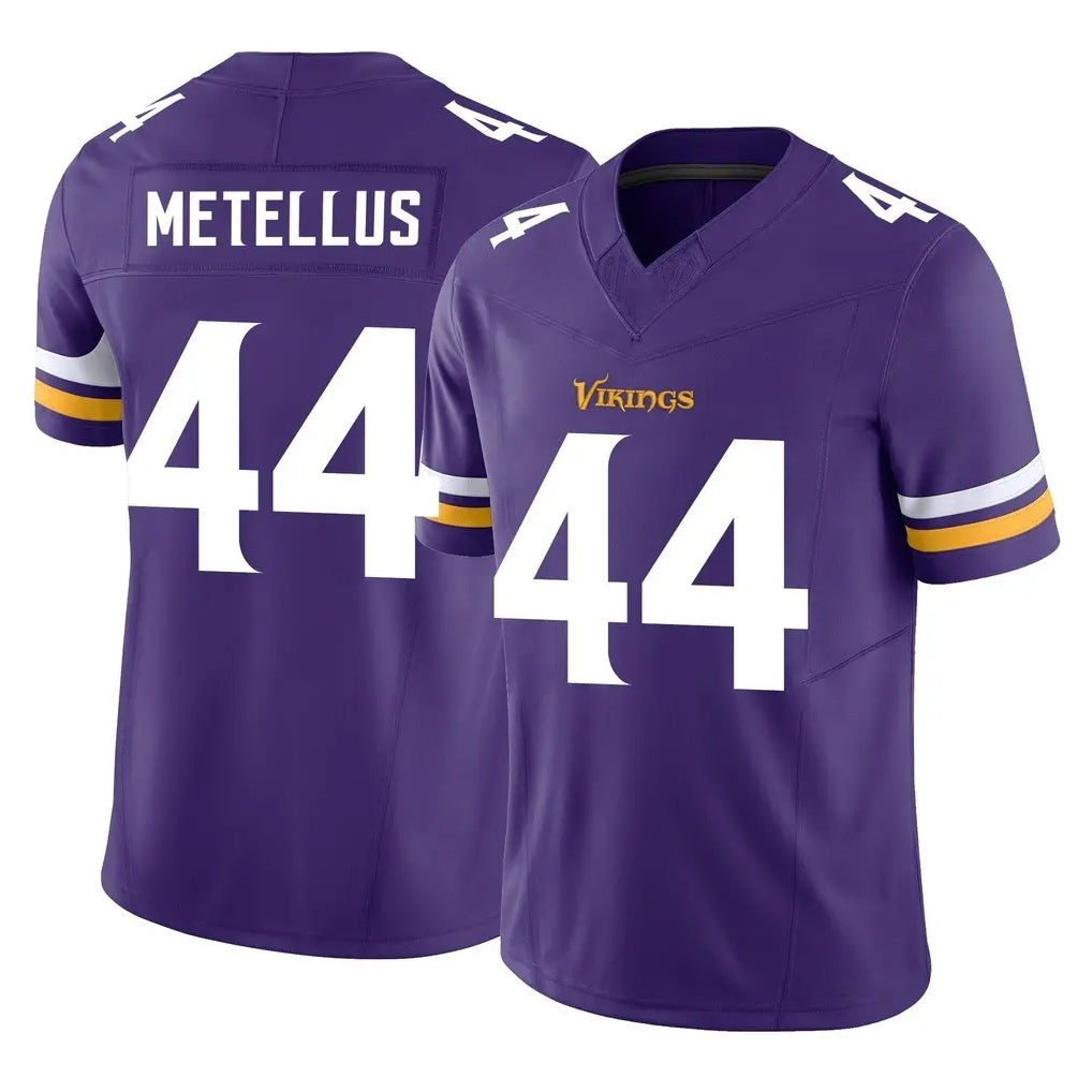 Punc MN.Vikings #44 Josh Metellus Player Purple Limited Vapor F.U.S.E. Home Game Stitched Jerseys