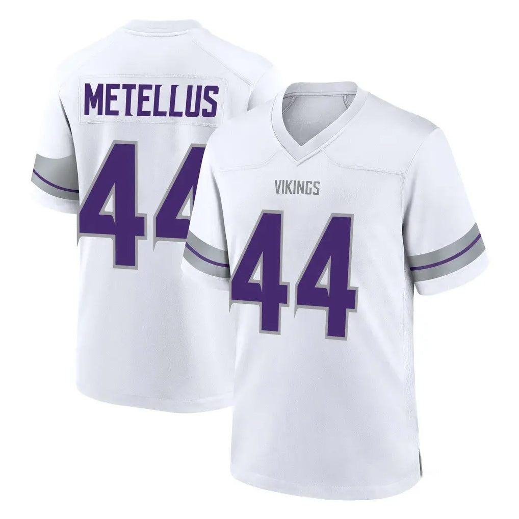 Punc MN.Vikings #44 Josh Metellus Player White Alternate Home Game Stitched Jerseys