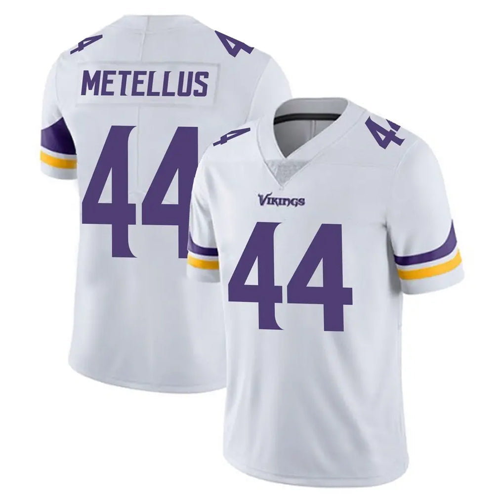 Punc MN.Vikings #44 Josh Metellus Player White Limited Vapor Untouchable Home Game Stitched Jerseys