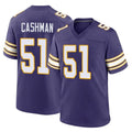 Punc MN.Vikings #51 Blake Cashman Player Purple Classic Home Game Stitched Jerseys