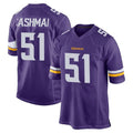 Punc MN.Vikings #51 Blake Cashman Player Purple Home Game Stitched Jerseys