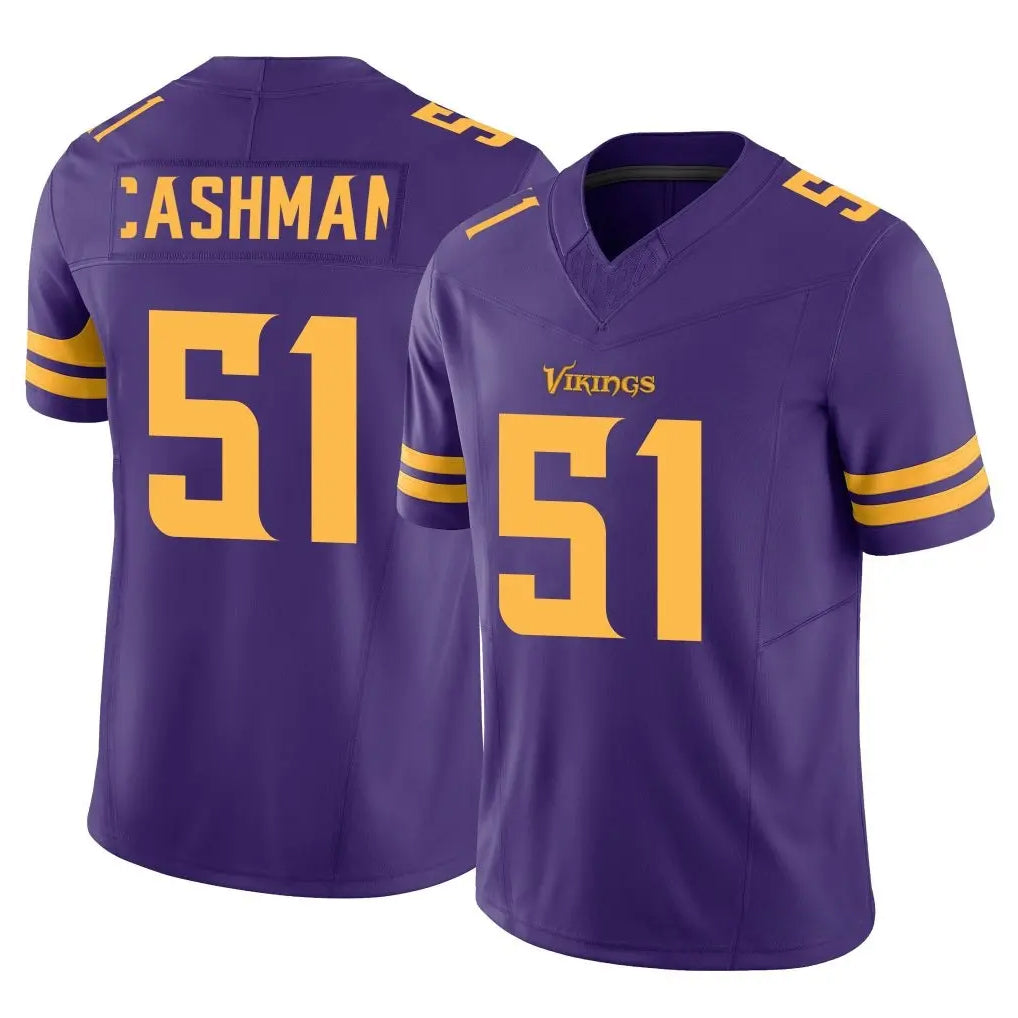 Punc MN.Vikings #51 Blake Cashman Player Purple Limited Alternate Vapor F.U.S.E. Home Game Stitched Jerseys