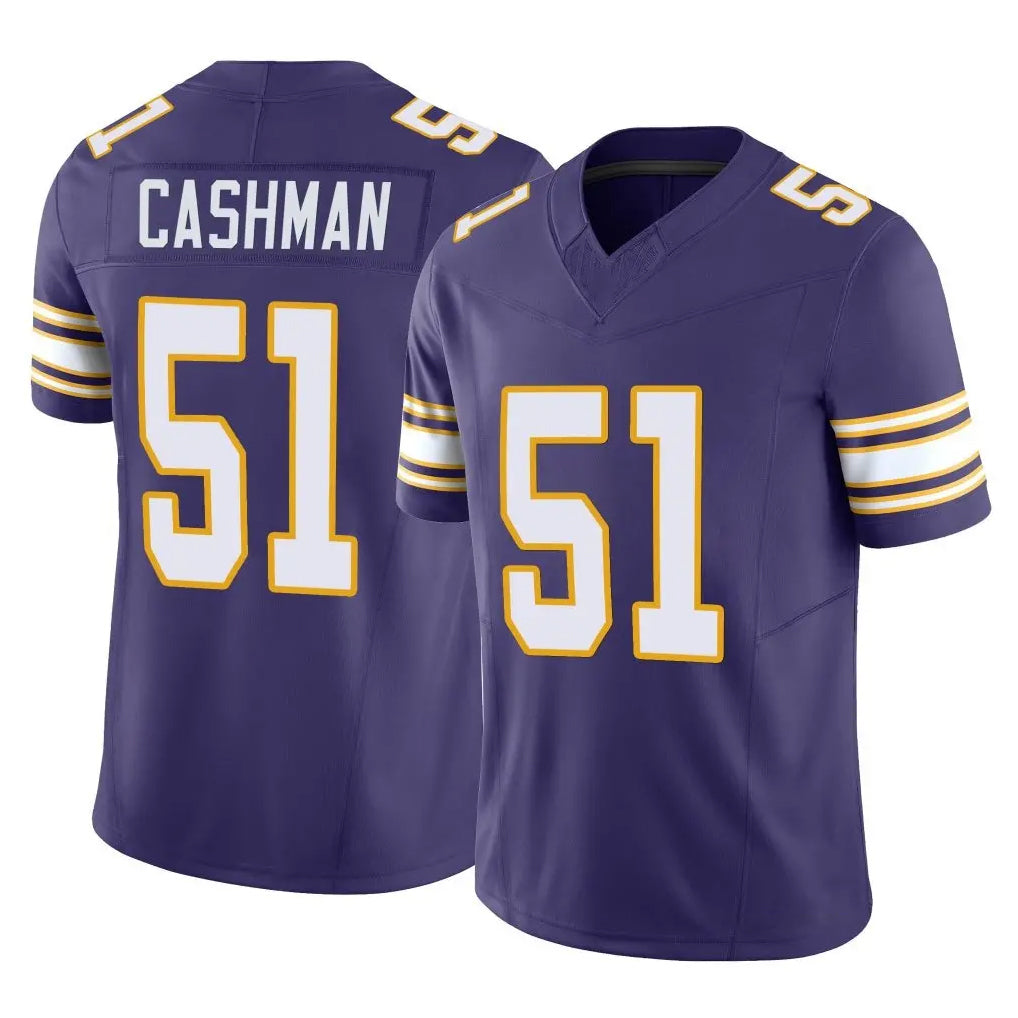 Punc MN.Vikings #51 Blake Cashman Player Purple Limited Classic Vapor F.U.S.E. Home Game Stitched Jerseys