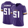 Punc MN.Vikings #51 Blake Cashman Player Purple Limited Vapor F.U.S.E. Home Game Stitched Jerseys