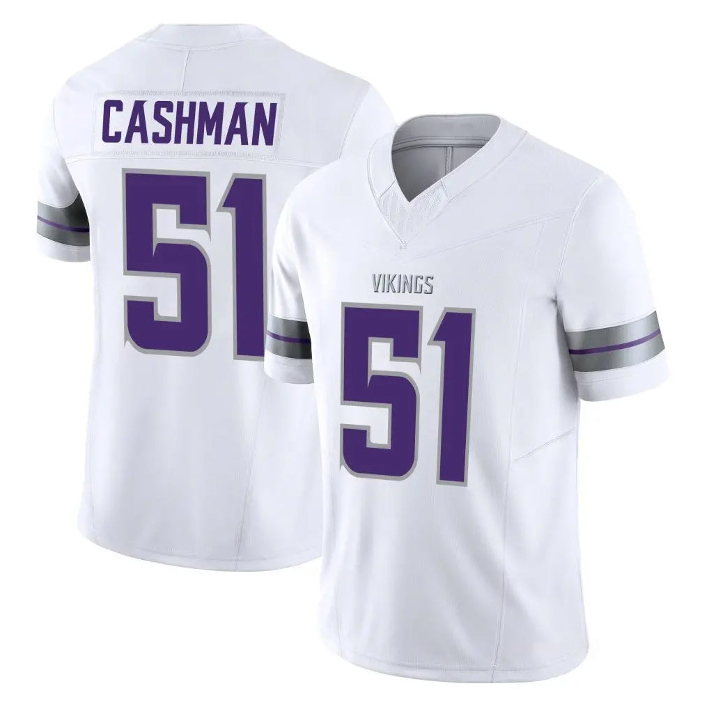 Punc MN.Vikings #51 Blake Cashman Player White Limited Alternate Vapor F.U.S.E. Home Game Stitched Jerseys