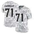 Punc MN.Vikings #71 Christian Darrisaw Player Arctic Camo Salute To Service Limited Game Stitched Jerseys