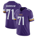 Punc MN.Vikings #71 Christian Darrisaw Player Purple Limited Vapor Untouchable Home Game Stitched Jerseys