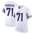 Punc MN.Vikings #71 Christian Darrisaw Player White Alternate Legend Home Game Stitched Jerseys