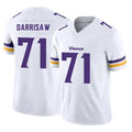Punc MN.Vikings #71 Christian Darrisaw Player White Limited Vapor F.U.S.E. Home Game Stitched Jerseys