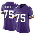 Punc MN.Vikings #75 Brian O'Neill Player Purple Limited Vapor F.U.S.E. Home Game Stitched Jerseys
