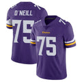 Punc MN.Vikings #75 Brian O'Neill Player Purple Limited Vapor Untouchable Home Game Stitched Jerseys