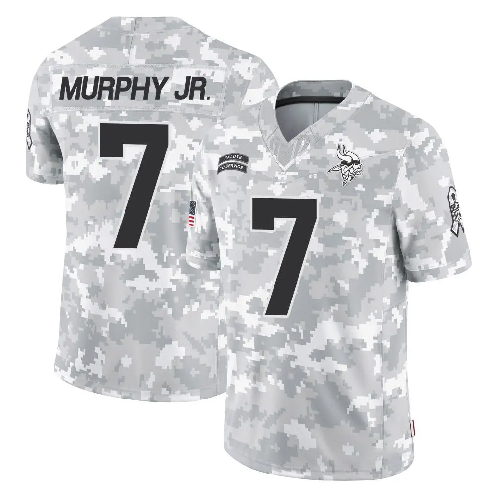 Punc MN.Vikings #7 Byron Murphy Jr. Player Arctic Camo Salute To Service Limited Game Stitched Jerseys