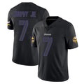 Punc MN.Vikings #7 Byron Murphy Jr. Player Black Impact LImited Home Game Stitched Jerseys