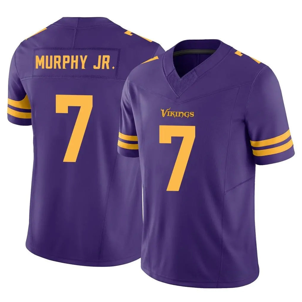 Punc MN.Vikings #7 Byron Murphy Jr. Player Purple Limited Alternate Vapor F.U.S.E. Home Game Stitched Jerseys
