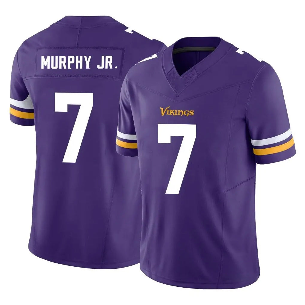 Punc MN.Vikings #7 Byron Murphy Jr. Player Purple Limited Vapor F.U.S.E. Home Game Stitched Jerseys