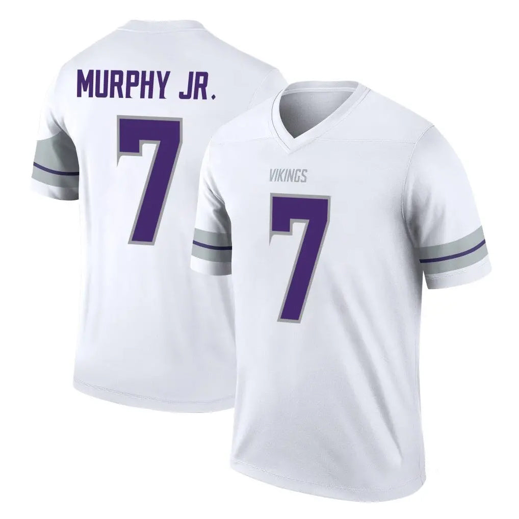 Punc MN.Vikings #7 Byron Murphy Jr. Player White Alternate Legend Home Game Stitched Jerseys