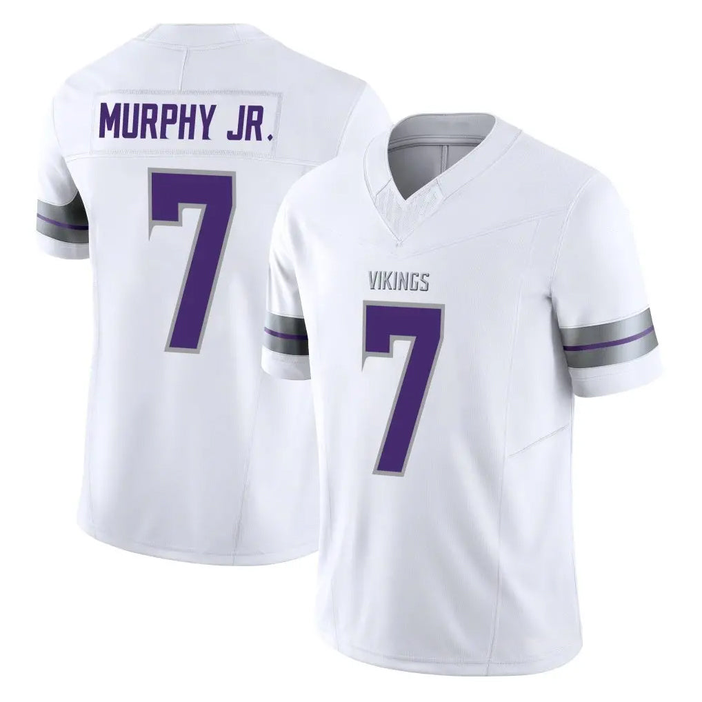 Punc MN.Vikings #7 Byron Murphy Jr. Player White Limited Alternate Vapor F.U.S.E. Home Game Stitched Jerseys