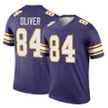 Punc MN.Vikings #84 Josh Oliver Player Purple Limited Classic Home Game Stitched Jerseys